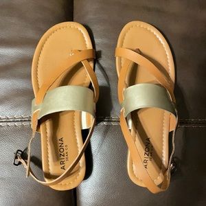 Brown Cognac Sandals size 7.5